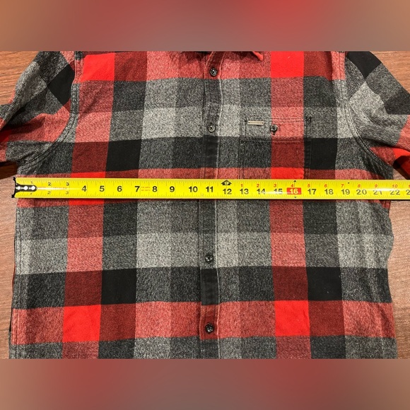 Point Zero Buffalo Plaid Flannel Shirt (Large) – Double Napped Cotton - Picture 8 of 8